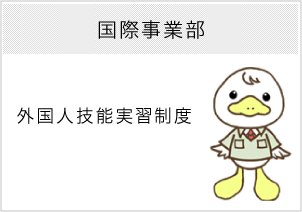 国際事業部　外国人技能実習制度