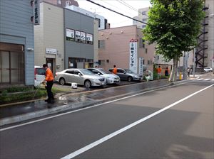 札幌本社の地域清掃活動（2013/09/10）