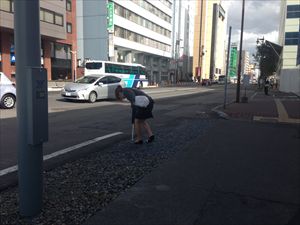 道北営業所の地域清掃活動（2013/09/17）