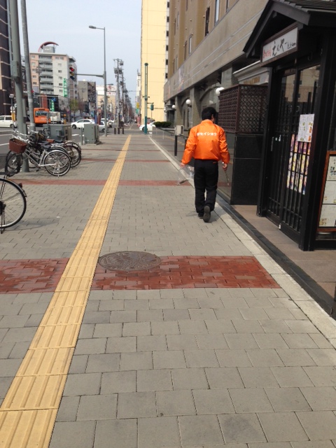 道北営業所の地域清掃活動（2014/5/8）